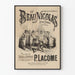 Vintageposter Le Beau Nicolas – Théâtre des Folies Dramatiques