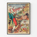 Vintageposter från Théâtre des Folies Dramatiques - Resan till Schweiz