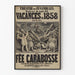 Teateraffisch för Funambules, semester 1858 - Feen Carabosse