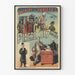 Vintageposter från Théâtre des Variétés - Le Fiacre 117, komedi-vaudeville i 3 akter
