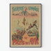 Vintageaffisch för Théâtre du Gymnase - Le Pays de l'Or