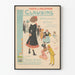Affisch Teater Moulin-Rouge - Claudine, operett i 3 akter