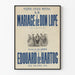 Vintageaffisch Théâtre Lyrique - Don Lope's bröllop