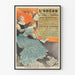 Vintageposter för Nationalteatern Odéon - Abonnemang för klassiska kvällar 1890-1891