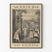Vintageposter Le Pain Bis - Opéra Comique i ett akt