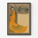 Vintageposter för Thermes Liégeois Casino för väggdekoration