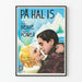 Vintage skandinavisk filmromantik på isposter