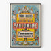Vintageposter för Grand New Christmas Pantomime av Thomas Holden