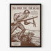 Vintage militärposter Till Over The Top We Go