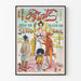 Vintageposter To-Date Serie av seriosa och humoristiska tecknade serier