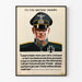 Brittisk militär propagandaposter "Till de brittiska trupperna"