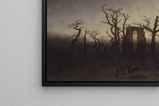 Konsttryck | L'Abbaye dans le bois de chênes - Caspar David Friedrich