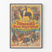 Vintageposter Tompkins Real Wild West Väggdekoration
