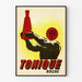 Vintage affisch Tonique Roche retrodesign