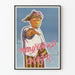 Vintage propagandaposter mot antitotalitarism