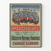 Vintageposter av Orchestre National Hongrois på Ambassadeurs