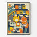 Vintageposter för väggdekoration Toy Sale