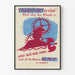 Vintage transportposter - Undvik köer för en smidig resa