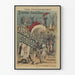 Vintageposter Italien Hatt av halm - Väggdekoration teater
