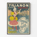 Vintage dekorativ poster Trianon Spectacle Bal Konsert
