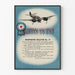 Vintageposter Beaufighter Bulletin nr 14 - Militärflygdekoration
