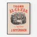 Vintageposter Tromb-Al-Ca-Zar - Musikväggdekoration