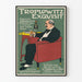 Vintageposter Troplowitz Exquisit ungersk vin för väggdekoration