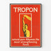 Vintage reklamposter Tropon Albumen
