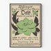 Vintageposter Tübinger Kunst- och forntidsförening 1914