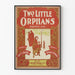 Dekorativ poster Two Little Orphans vintage