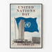Väggdekorationsposter för Förenta nationernas dag - 24 oktober