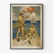 Vintageposter U.S. Marines militär väggdekoration