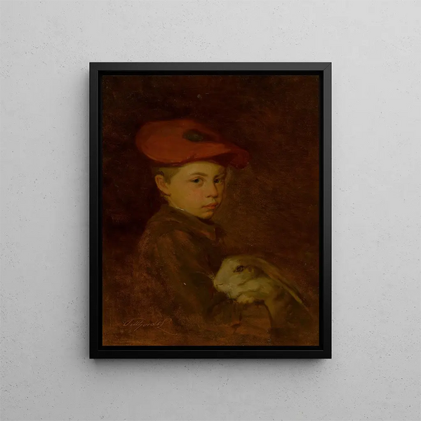 udovt Pitthordt - Boy with a Bunny.webp