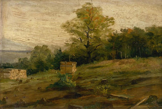 udovt ordk - Landscape with Cords of Wood.webp