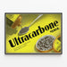 Vintageposter Ultracarbone Merck - Retro industriell väggdekoration — inramlat konstverk på väggen