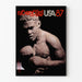 Poster Skulptur Boxare i lera USA 87