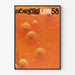 Vintageposter USA 58 retro grafik orange