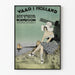 Vintageposter Vaar i Holland - Väggdekoration med Holländskt Tema