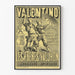 Vintageposter Valentino Les Frères Valjhon Amerikanska jonglörer