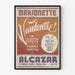 Vintageposter Marionett Vaudeville Alcazar
