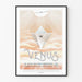 Dekorativ poster Venus Cloud 9 Observatory - Futidistisk poster för rymden och astronomi