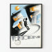 Art Déco vintage poster Verticurine - Retro väggdekoration