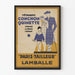 Vintageposter Kläder Conchon Quinette Paris-Tailleur Lamballe