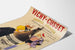 Vintageposter Vichy-Cusset Source Andreau väggdekoration