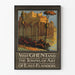 Vintageposter Visit Ghent och Towns of Art of East-Flanders