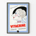Vintageposter Vitacrine retro väggdekoration