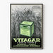 Vintage reklamposter Vitagar vitamin B