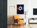 Dekorativ poster Voix de l'Amérique - Vintage geometrisk poster