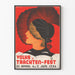 Vintageposter för Volks- och folkdräktsfest i Basel 1936