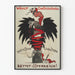 Tysk politisk propagandaffisch Christlichsozial vintage